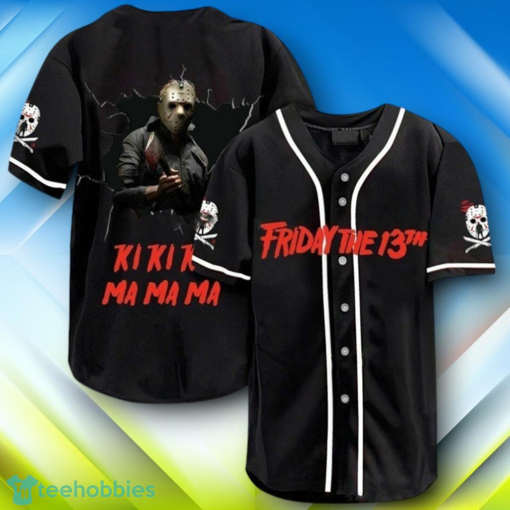 Jason Voorhees Friday The 13th Halloween Baseball Jersey Style Gift