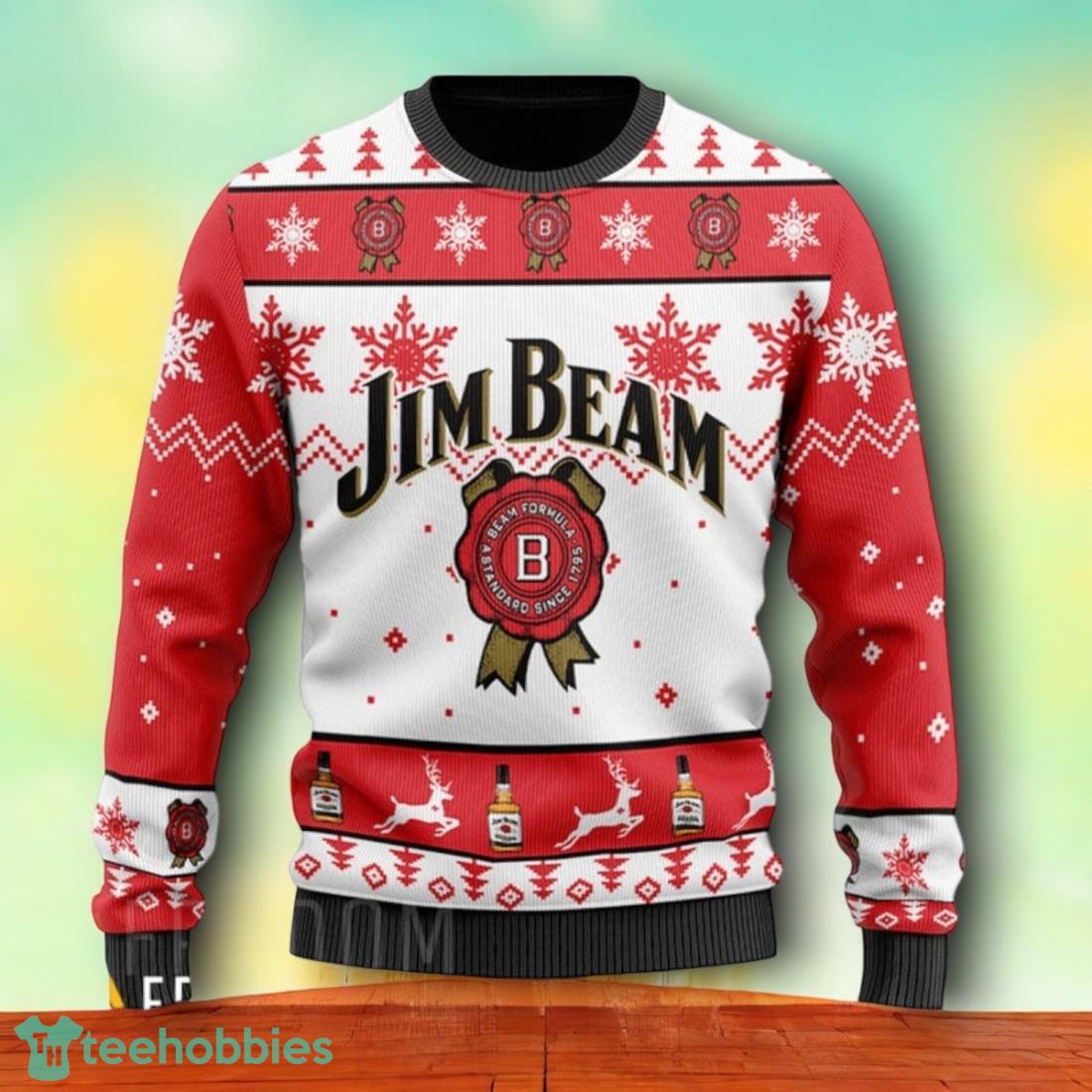 Jim Beam Ugly Christmas Sweater For Men Women