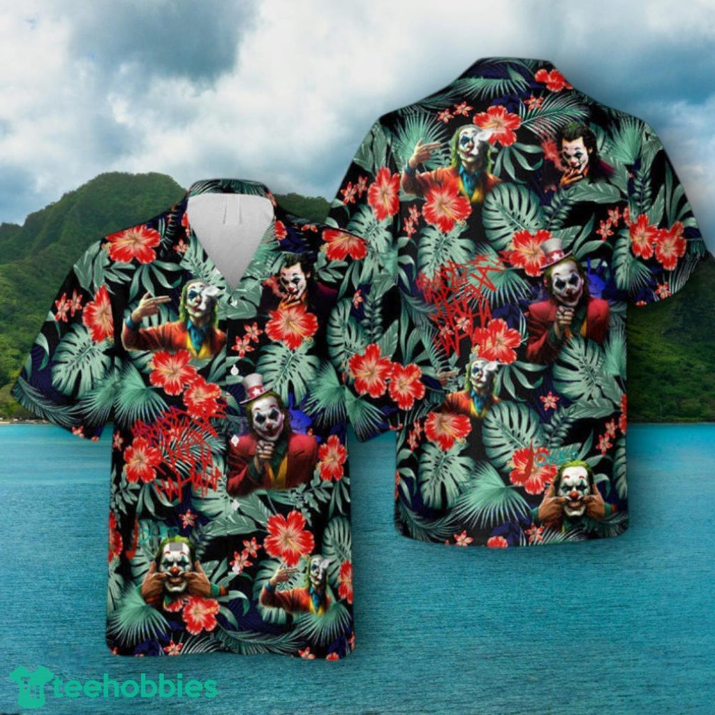 Joker HaHaHa Tropical Palm Flower Hawaiian Shirt Impressive Gift