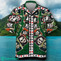 Joker Poker HaHaHa Green Hawaiian Shirt Impressive Gift
