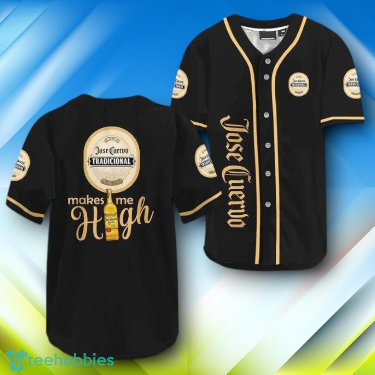 Jose Cuervo Make Me High Halloween Baseball Jersey Style Gift