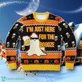 Just Here For The Booze Ugly Christmas 3D Sweater Special Gift Jumper