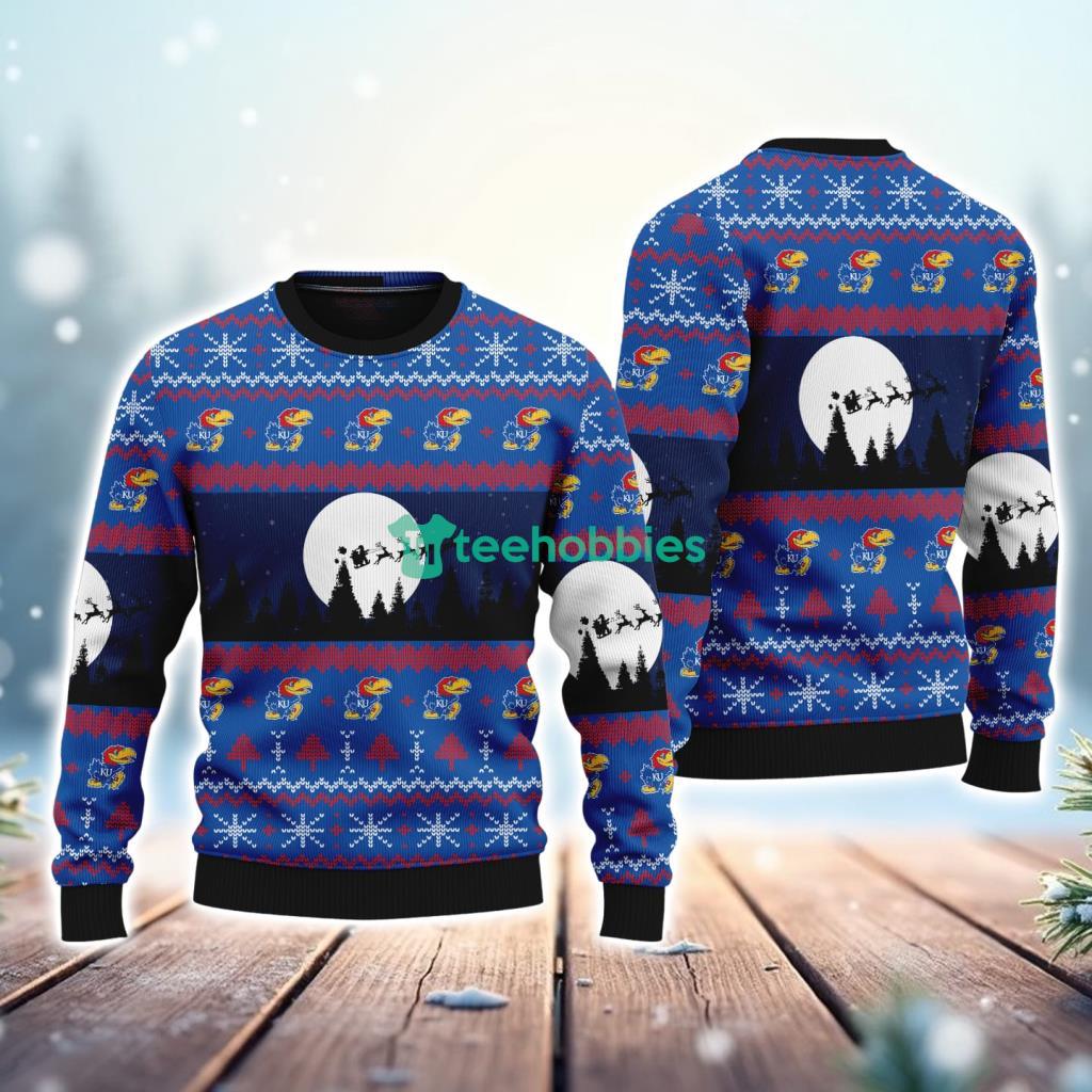 Kansas Jayhawks NCAA Christmas AOP Sweater For Bigs Fans New Gift