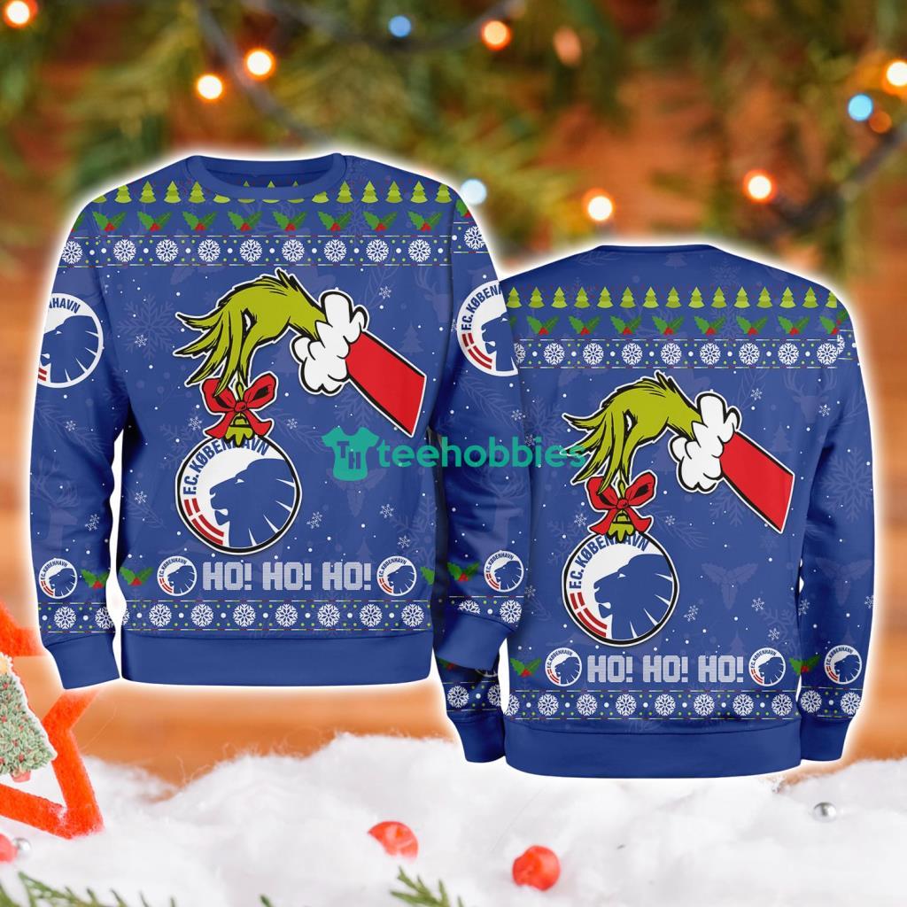 København Grinch Hand Ugly Christmas Sweater 3D