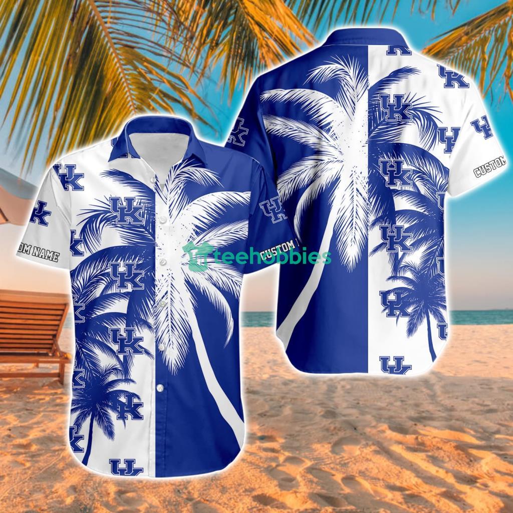 Kentucky Wildcats Ncaa Aloha Tropical Hawaiian Shirt For Men And Women Custom Name