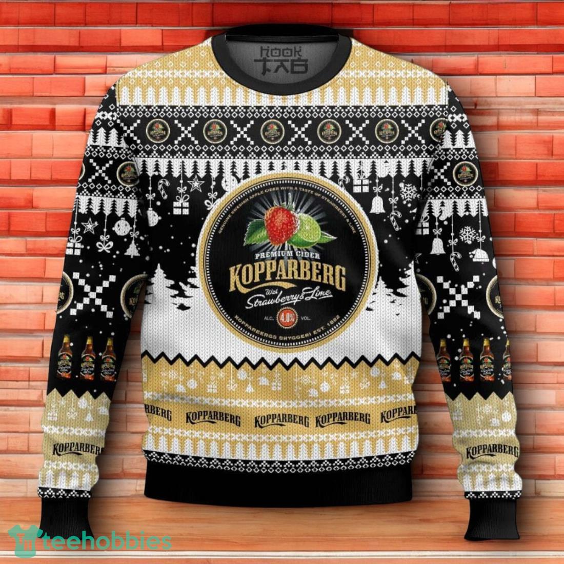 Kopparberg United Kingdom Beer Ugly Christmas Sweater 3D Design For Men Women