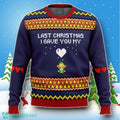 Last Christmas I Gave You My Heart Zelda Ugly Christmas Sweater Style Gift