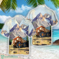 Lectra Haul Truck Hawaiian Shirt Beach Shirt