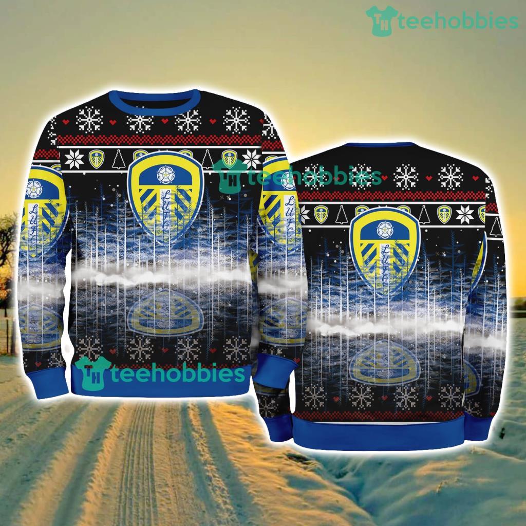 Leeds United Pine Christmas Ugly Sweater New Style Best Gift For Fans