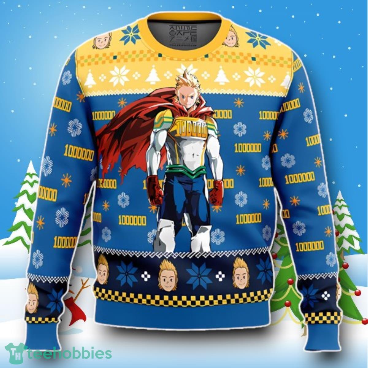 Lemillion Christmas My Hero Academia Ugly Christmas Sweater Style Gift