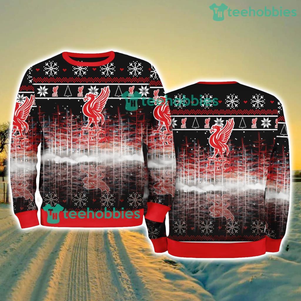 Liverpool FC Pine Christmas Ugly Sweater New Style Best Gift For Fans