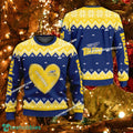 Logo Pattern Heart Football Toledo Rockets Christmas Sweater For Men Women