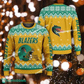 Logo Pattern Helmet UAB Blazers Xmas Sweater Gift Holidays