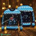 Logo Pattern Muppets Play Drums Carolina Panthers Christmas 3D Sweater Gift For Adult