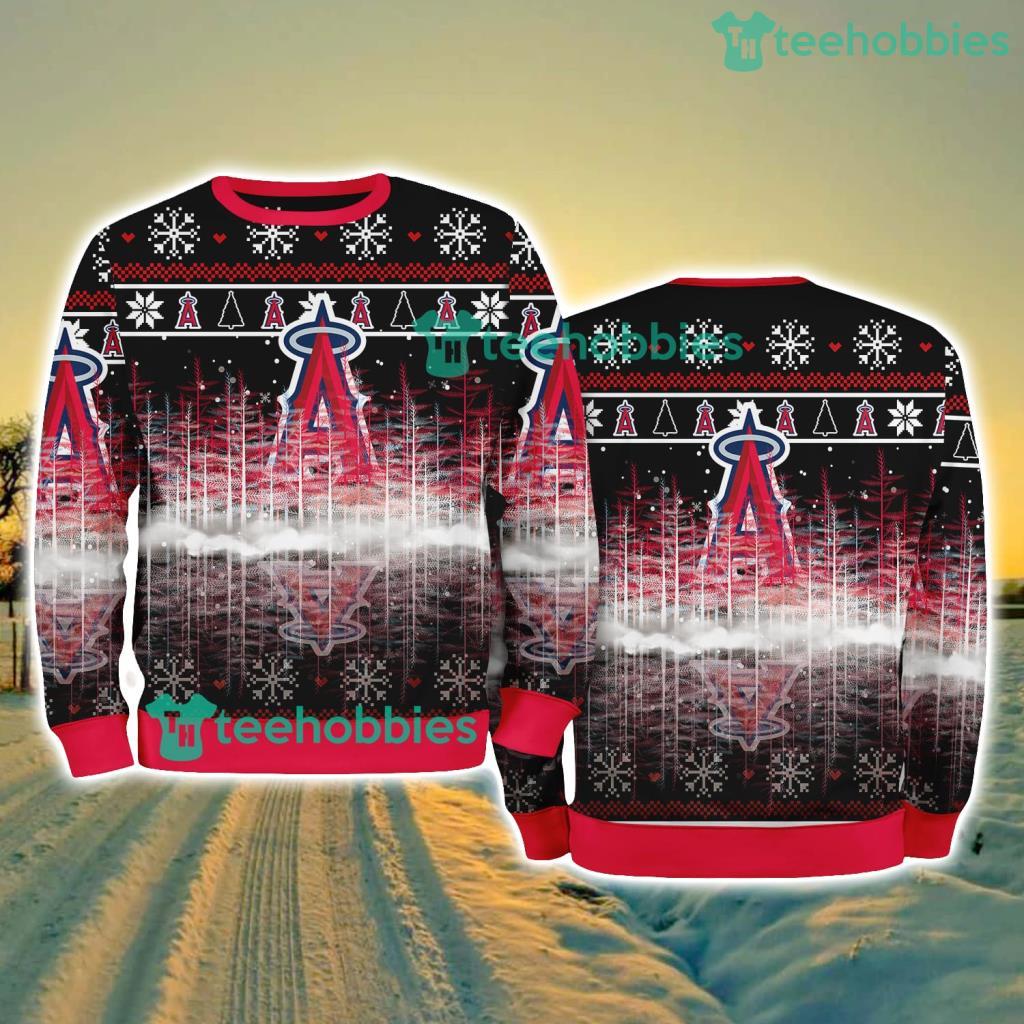 Los Angeles Angels MLB Pine Christmas Ugly Sweater New Style Best Gift For Fans