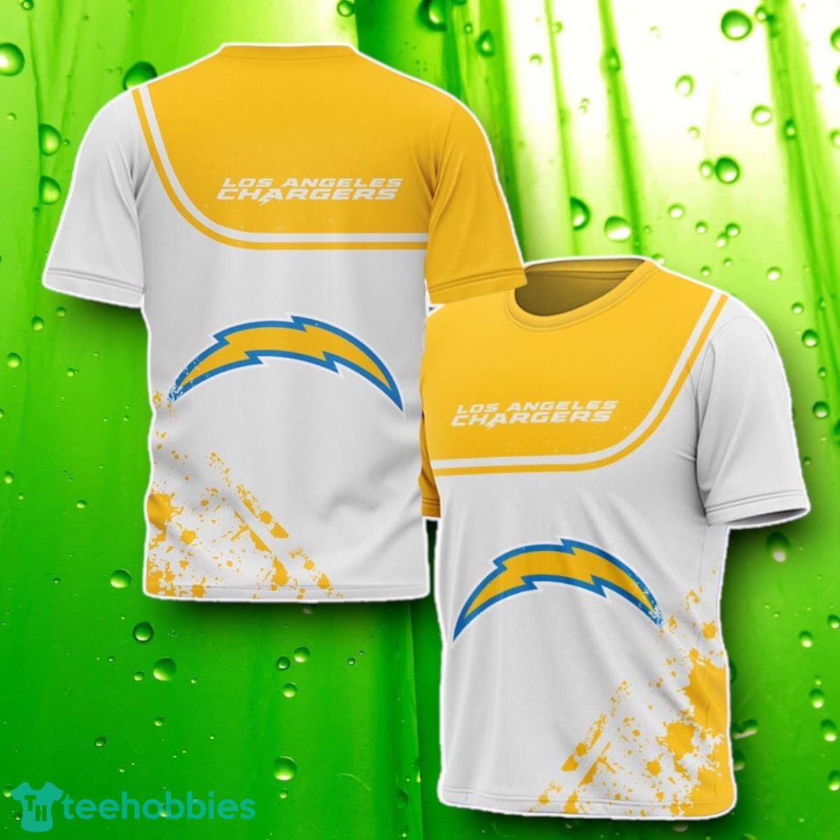 Los Angeles Chargers 3D T-Shirt Stylish Gifts For Men And Women
