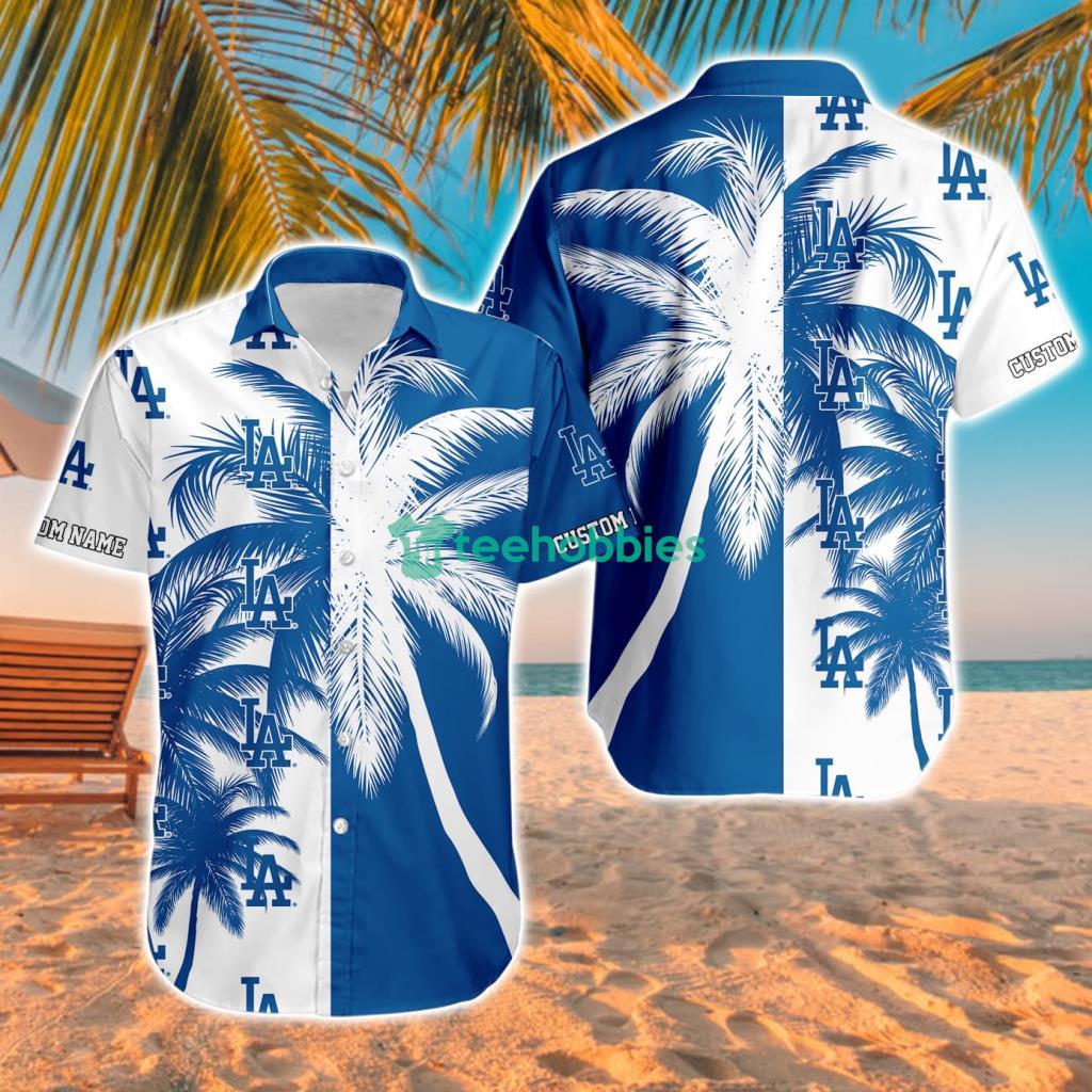 Los Angeles Dodgers Mlb Aloha Tropical Hawaiian Shirt For Men And Women Custom Name