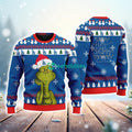 Los Angeles Dodgers MLB The Grinch Funny Merry Christmas Ugly Sweater 3D New Trend