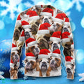 Lovely Christmas Dog Ugly Christmas Sweater Unique Gift