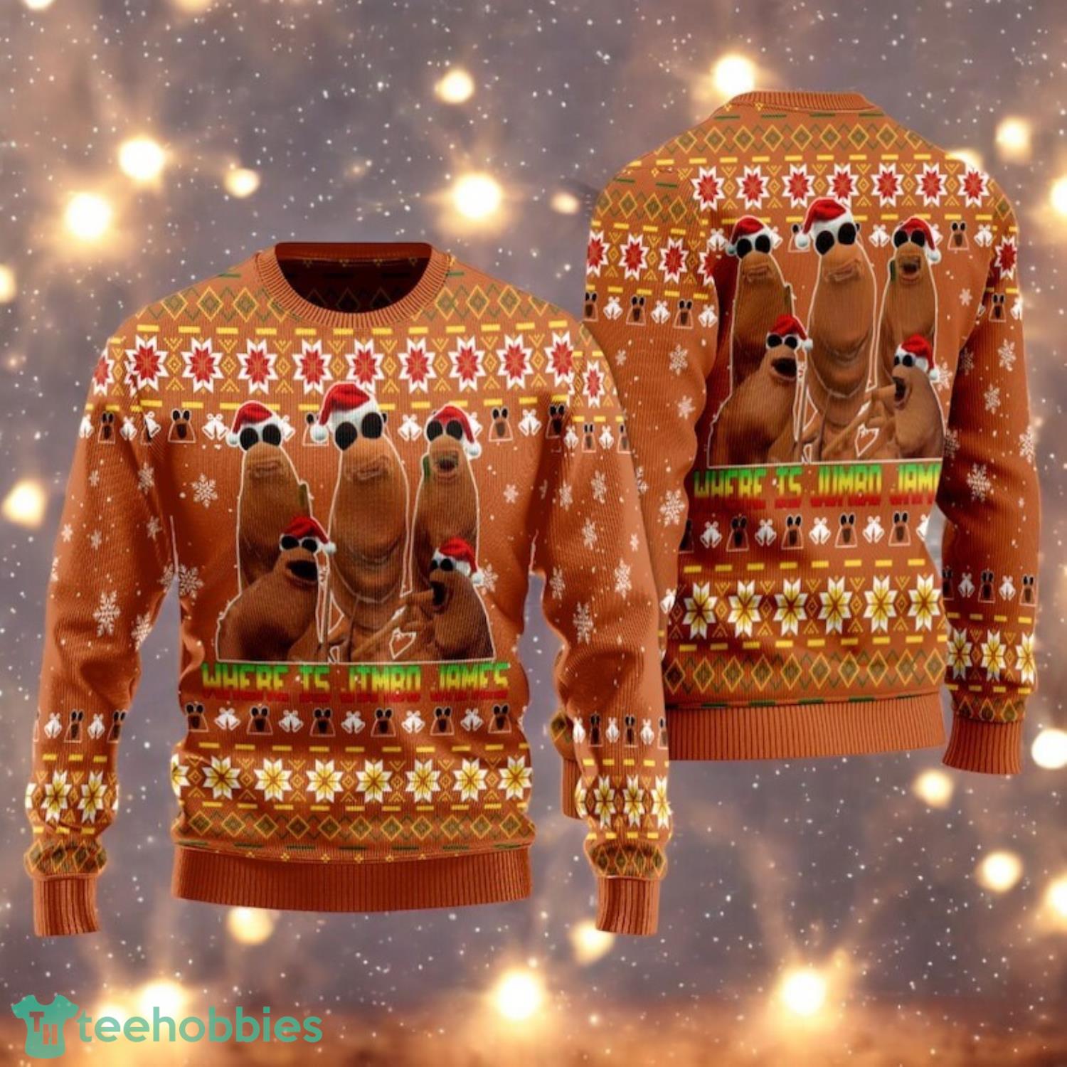 Marcus The Worm Ugly Christmas Sweater For Men And Women