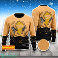 Martell Scary Night Halloween Hand Pull Out 3D Sweater For Men Women
