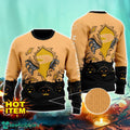 Martell Scary Night Halloween Hand Pull Out Halloween 3D Sweater For Men and Women