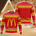 McDonald’s Ugly Christmas Sweater For Men And Women Christmas Holiday Gift Family Gift