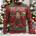 Merry Christmas Ya Filthy Animal Funny Christmas Ugly Sweater