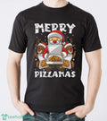 Merry Pizzamas Pizza Ugly Christmas Sweater Pizza Christmas Sweater