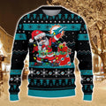 Miami Dolphins Santa Claus Ugly Christmas Sweater All Printed Sweater For Fans Gift Ideas
