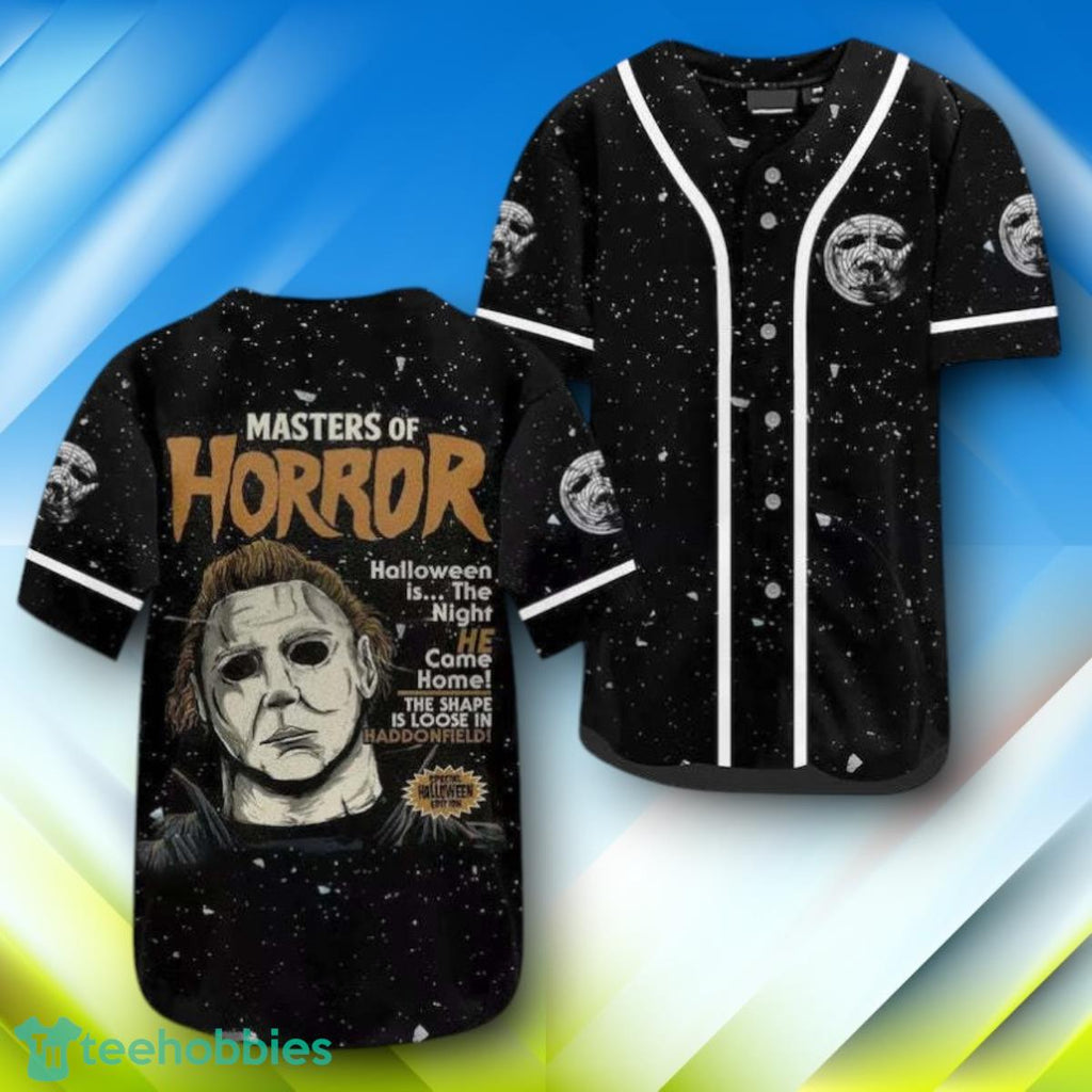 Michael Myers Masters Of Horror Halloween Baseball Jersey Style Gift