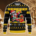 Michigan Wolverines Santa Claus Ugly Christmas Sweater All Printed Sweater For Fans Gift Ideas