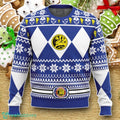 Mighty Morphin Blue Ranger Power Rangers Ugly Christmas Sweater Luxurious Gift For Loved Ones