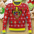 Mighty Morphin Power Rangers Ugly Christmas Sweater Luxurious Gift For Loved Ones