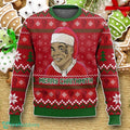 Mike Tyson Merry Chrithmith Ugly Sweater Luxurious Gift For Loved Ones