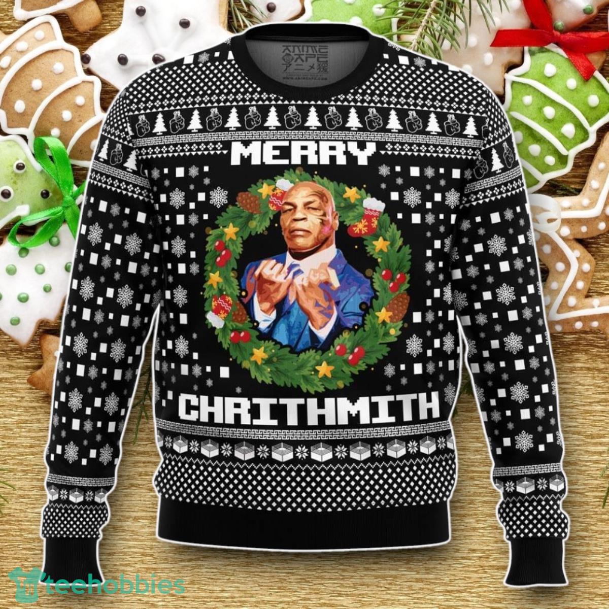 Mike Tyson Ugly Christmas Sweater Luxurious Gift For Loved Ones