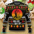 Miyagi Karate Dojo Ugly Christmas Sweater Luxurious Gift For Loved Ones