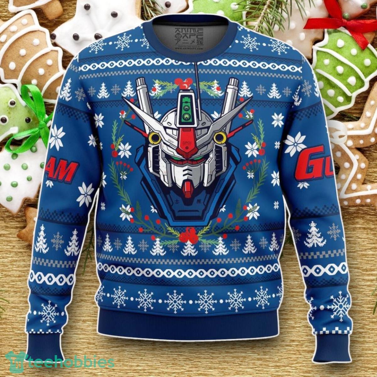 Mobile Suit RX 78 Gundam Ugly Christmas Sweater Luxurious Gift For Loved Ones