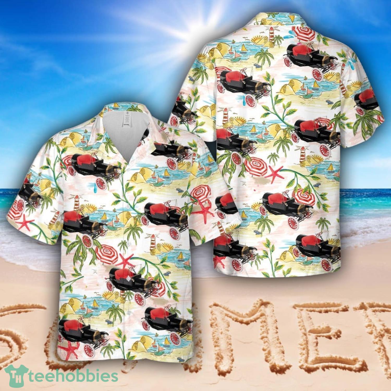 Model T Shriners Parade Car Hawaiian Shirt Beach Summer Shirt