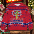 Montreal Canadiens NHL Grinch Ugly Christmas Sweater Team Holiday Christmas Gift