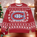 Montreal Canadiens NHL Ugly Christmas Sweater Team Holiday Christmas Gift