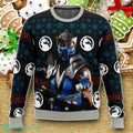 Mortal Kombat Sub Zero Ugly Christmas Sweater Luxurious Gift For Loved Ones