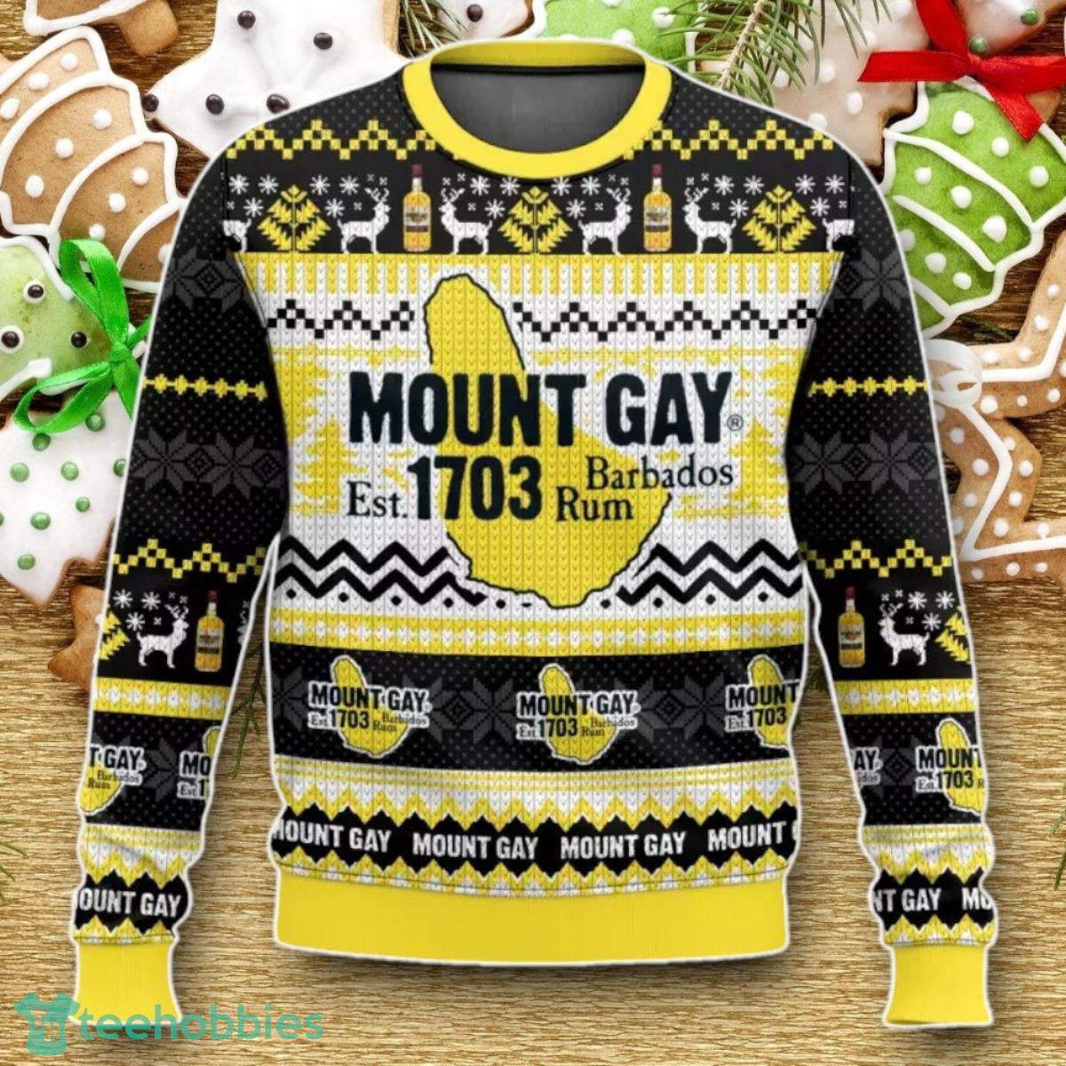 Mount Gay Rum Ugly Christmas Sweater Luxurious Gift For Loved Ones
