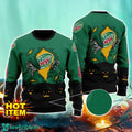 Mountain Dew Scary Night Halloween Hand Pull Out Halloween 3D Sweater For Men and Women