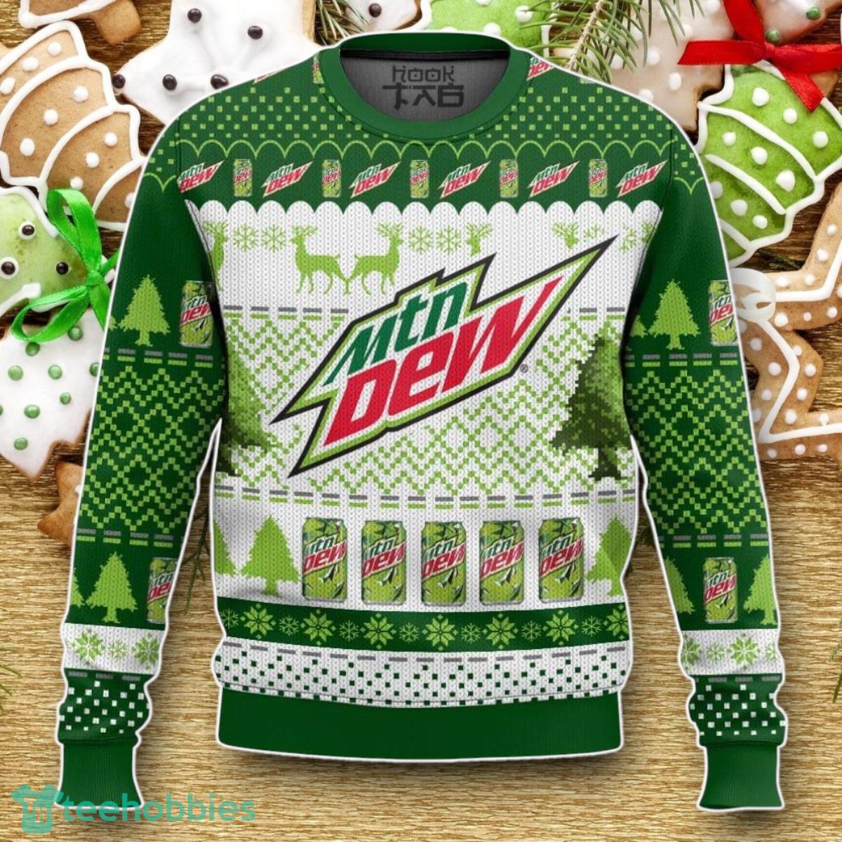 Mountain Dew Ugly Sweater Luxurious Gift For Loved Ones