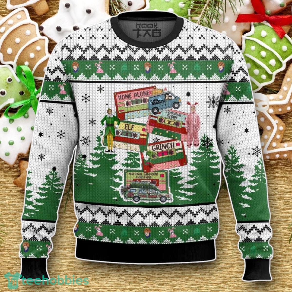 Movies For Christmas Days Ugly Sweater Luxurious Gift For Loved Ones