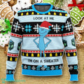 Mr. Meeseeks Ugly Christmas Sweater Luxurious Gift For Loved Ones