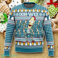 Mr. Poopybutthole Ohh Wee Rick N Morty Ugly Christmas Sweater Luxurious Gift For Loved Ones