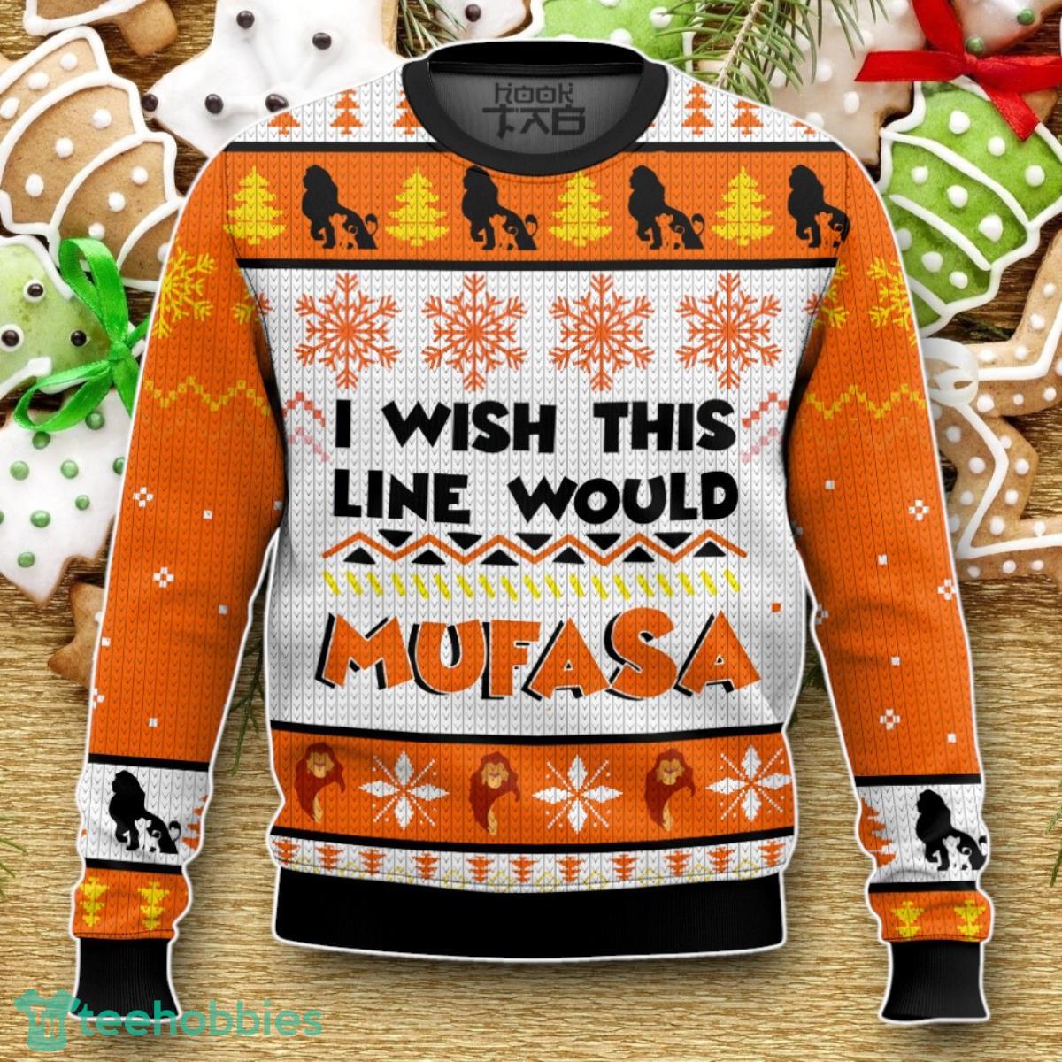Mufasa Ugly Sweater Luxurious Gift For Loved Ones