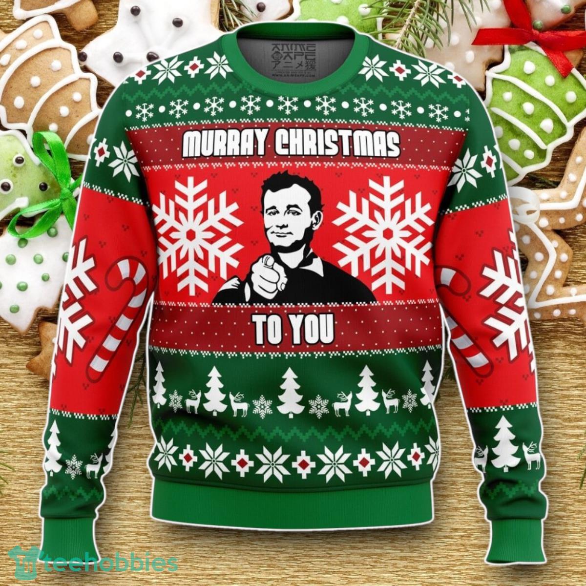 Murray Christmas Bill Murray Ugly Christmas Sweater Luxurious Gift For Loved Ones